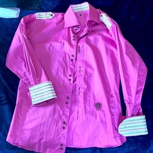 Atelier mens dress shirt size large